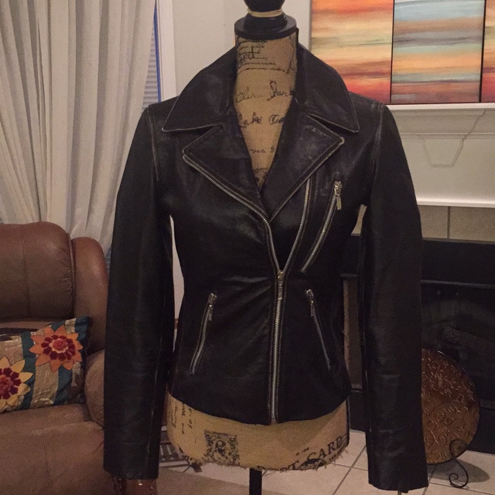 Gipsy leather jacket Size Small